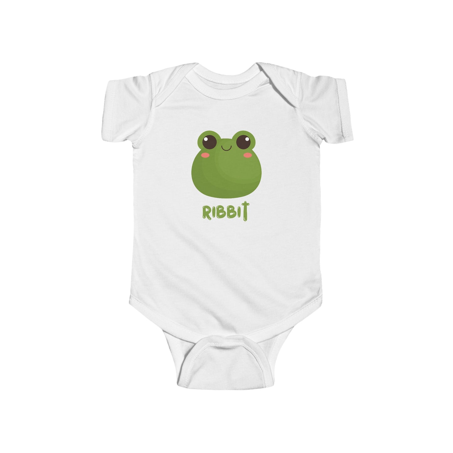 Ribbit Frog - Infant Fine Jersey Bodysuit