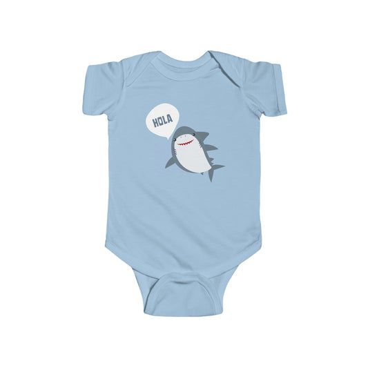 Hola Shark - Infant Fine Jersey Bodysuit